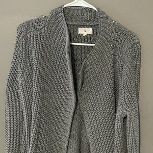 Lou & Grey - Gray Coatigan - Size Small